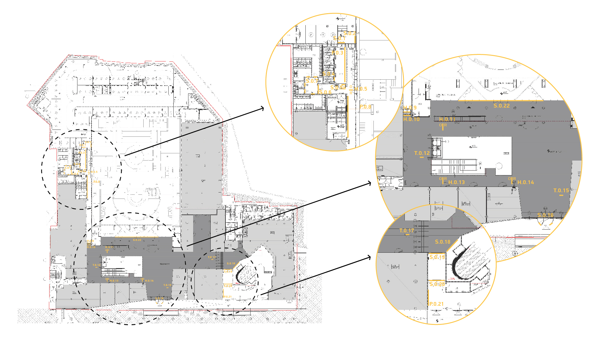 Strategy of wayfinding system in Galleria Tibilisi