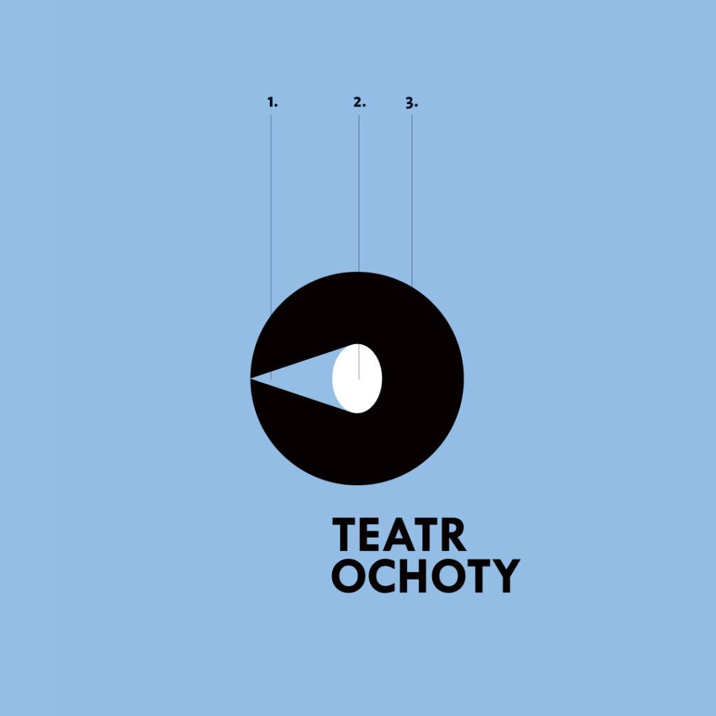 Teatr Ochoty analiza logo