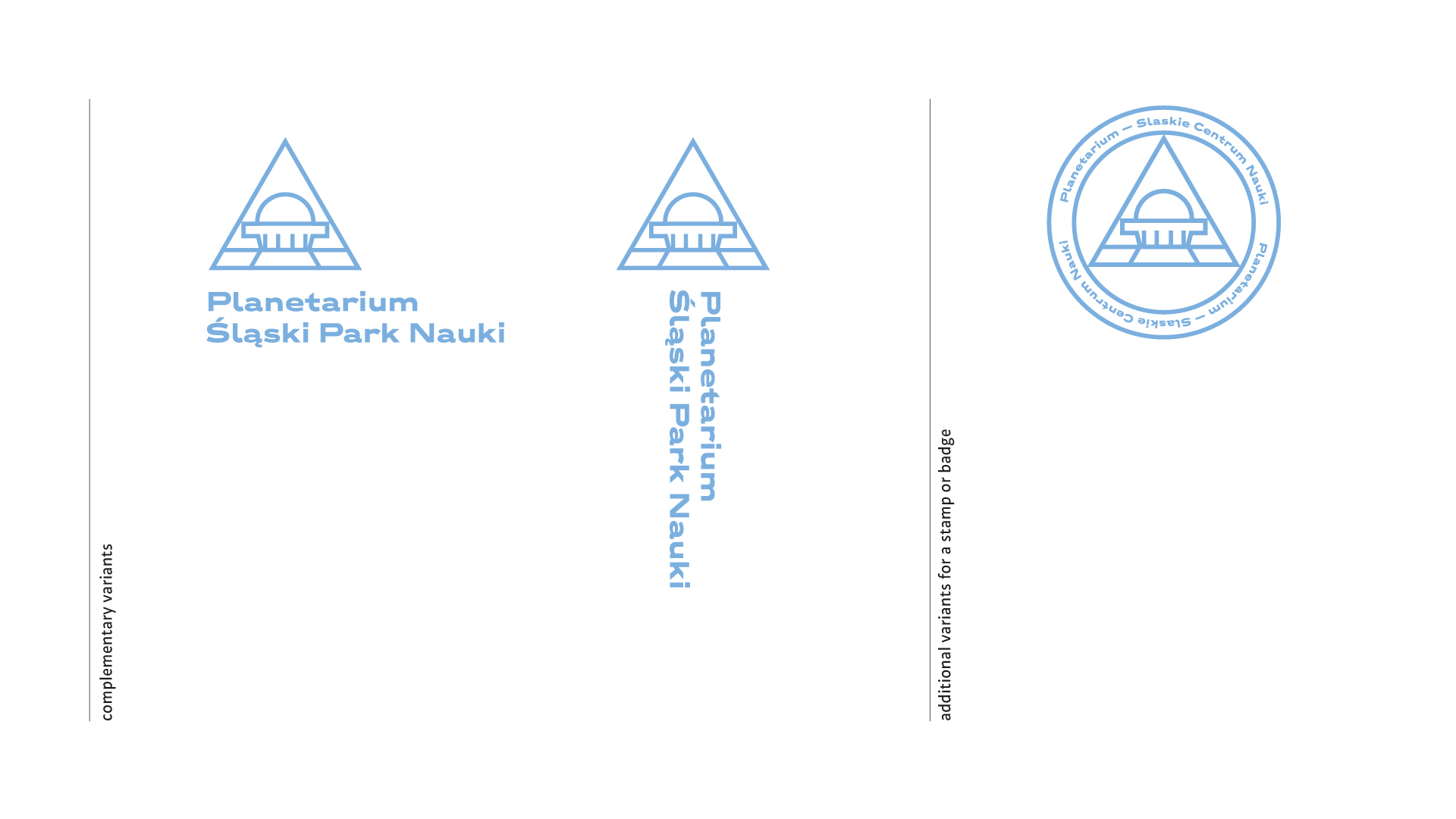 Additional logos for the Silesian Platetarium