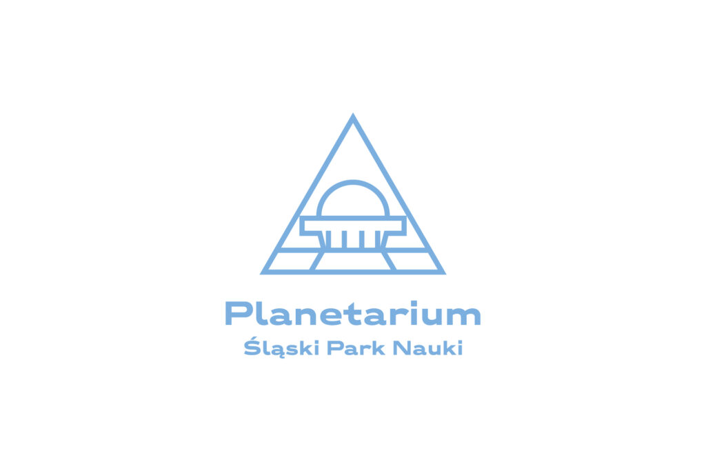 Concept of the new logo for Silesian Planetarium