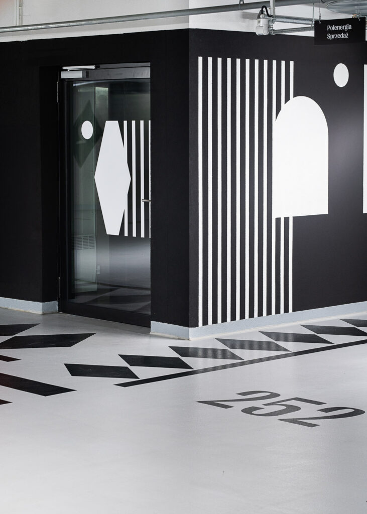 Walldesign and space branding