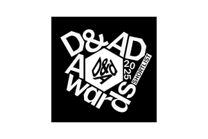 D&AD shortliset award 2025 