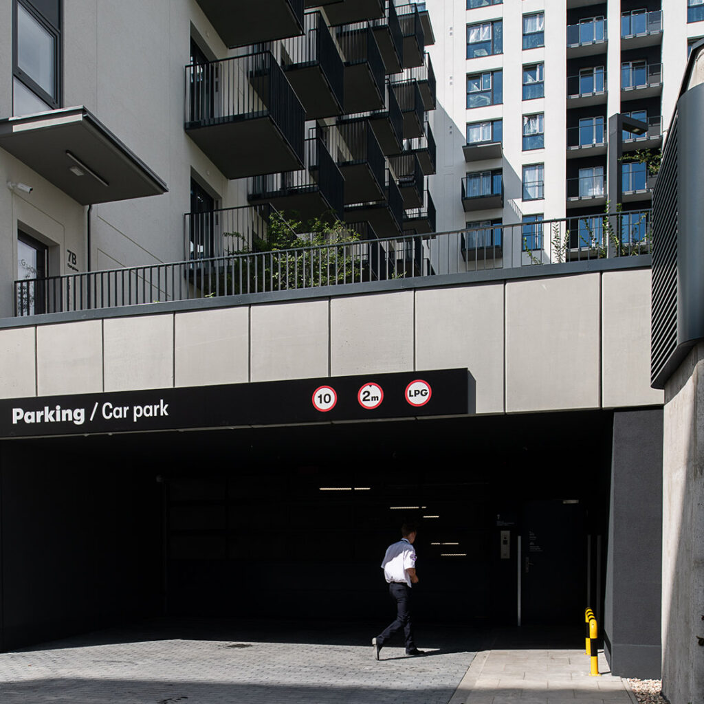 Wayfinding designer of the public spaces (parkings)