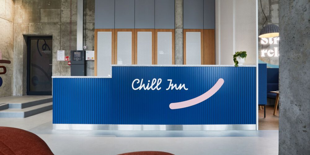 Chill Inn branding logo design