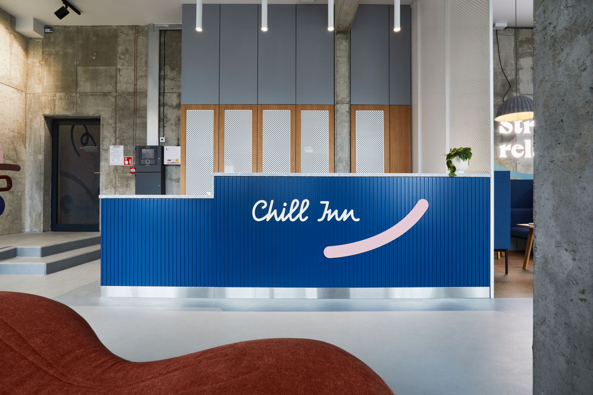 Chill Inn branding logo design