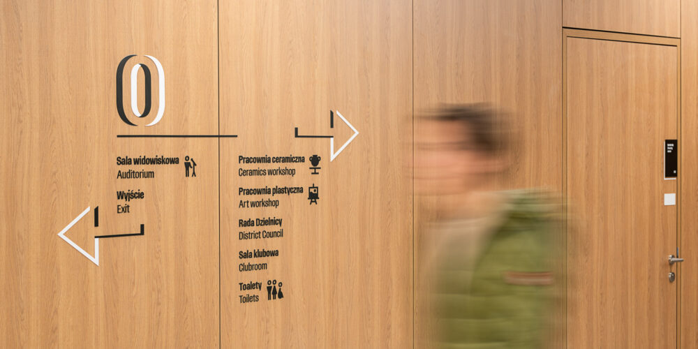 Municipal Cultural Centre wayfinding system