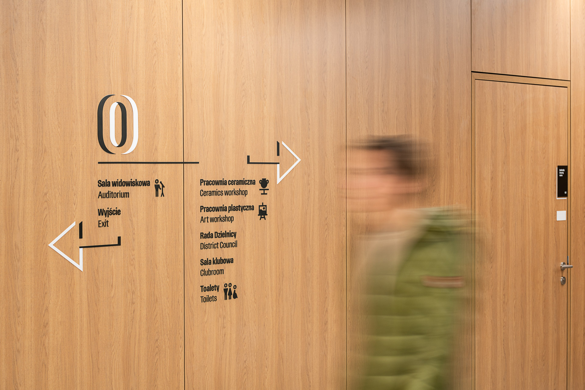 Municipal Cultural Centre wayfinding system