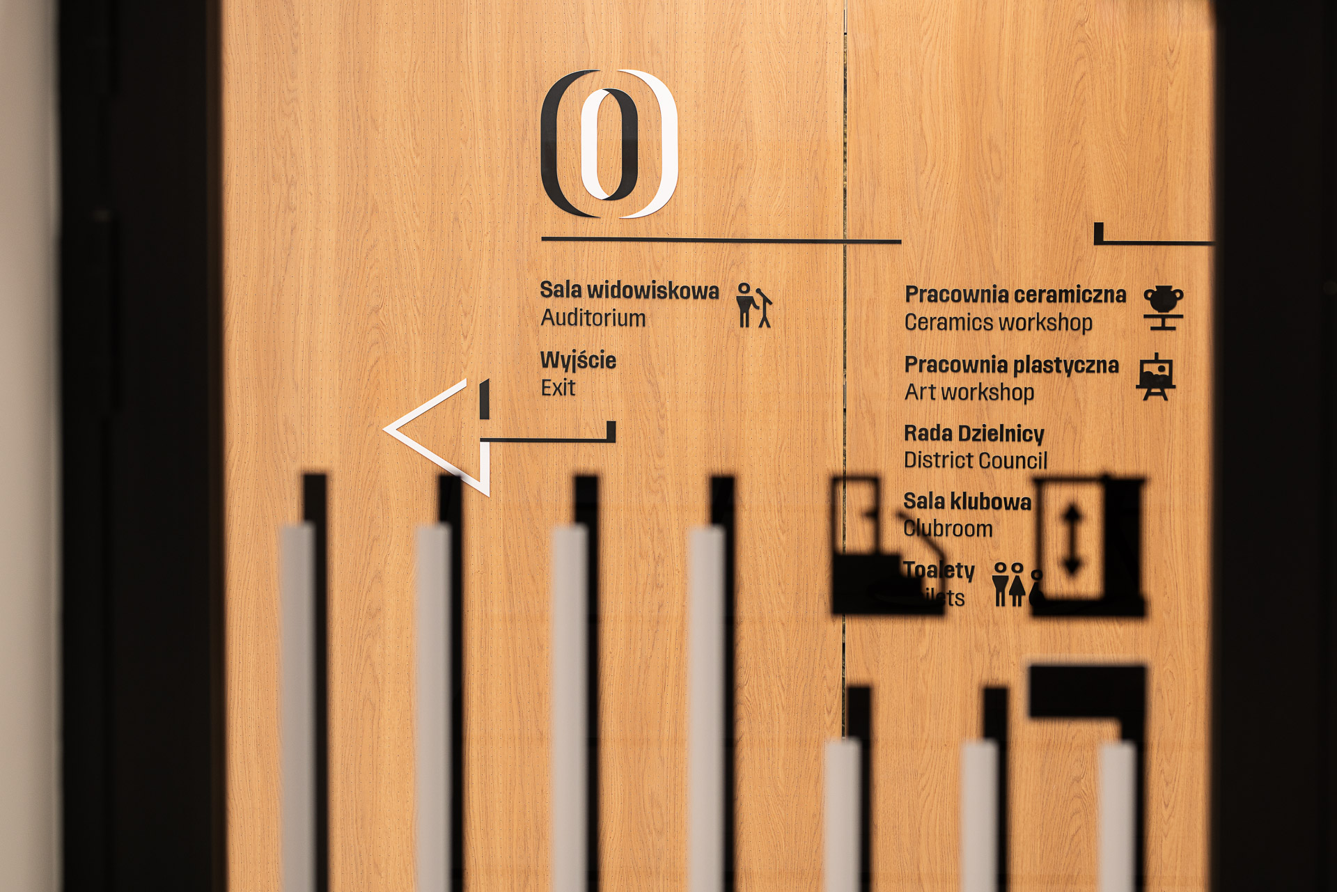 Municipal Cultural Centre directional information