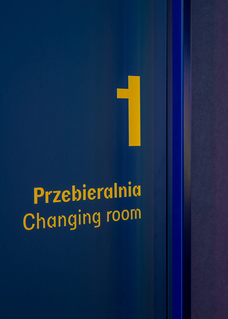 Wayfinding system for Pixel XL in Katowice