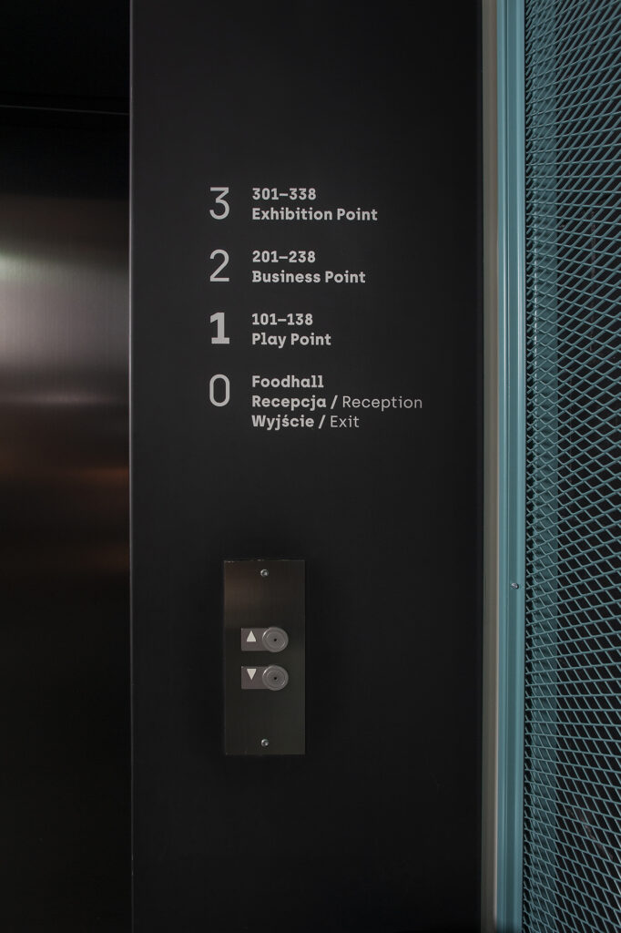 Information near the lift