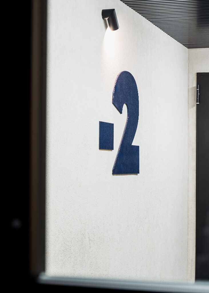 ATAL SKY+ Katowice residential wayfinding