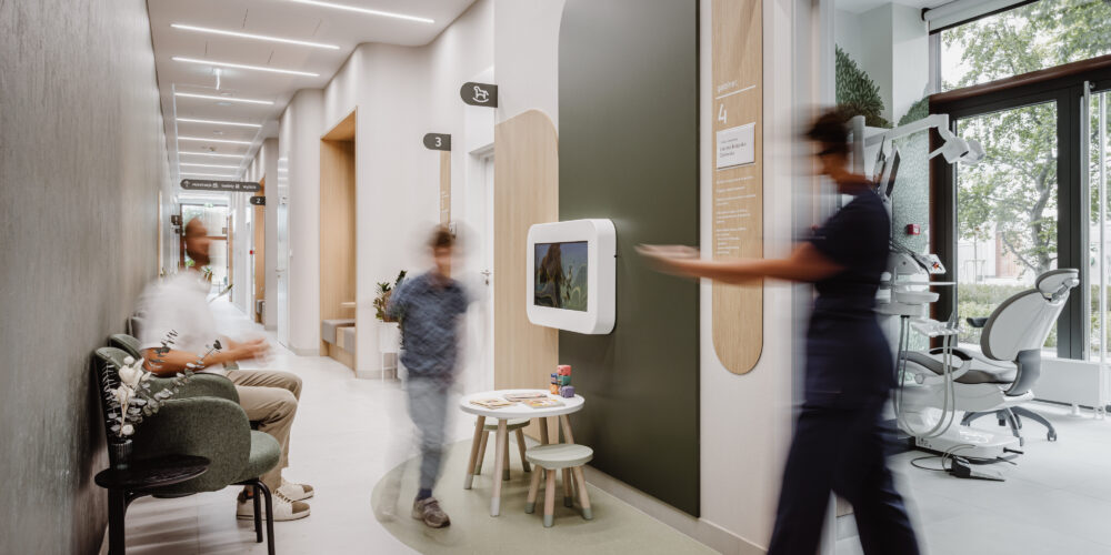 Wayfinding SIW placówek Lux Med