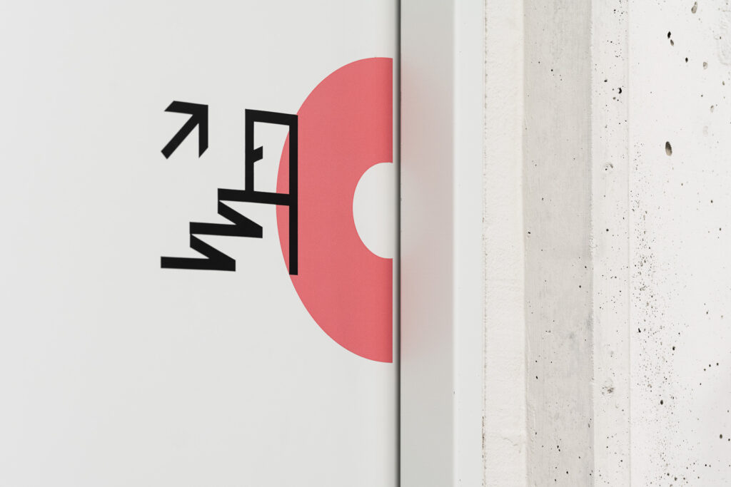 Wayfinding system residential building icons