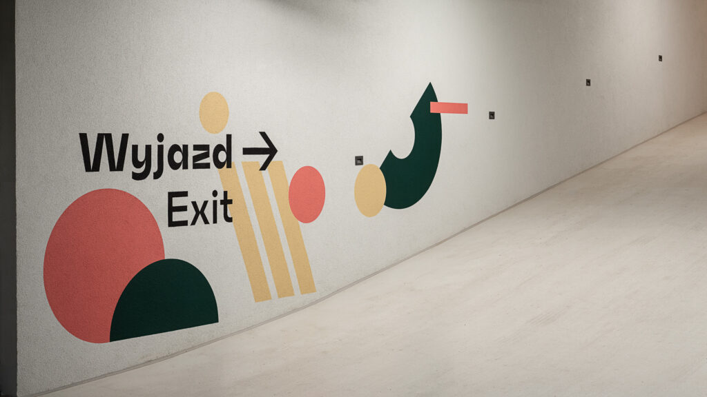 Wayfinding system residential building directional information