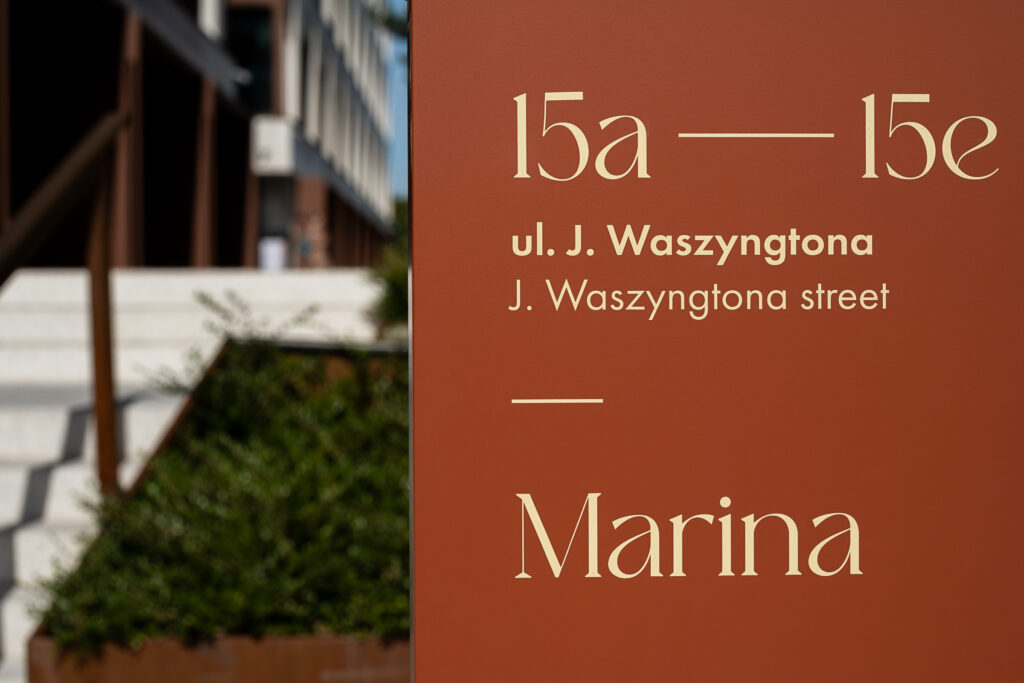 Vastint Waterfront in Gdynia font NT Fabulous Futura