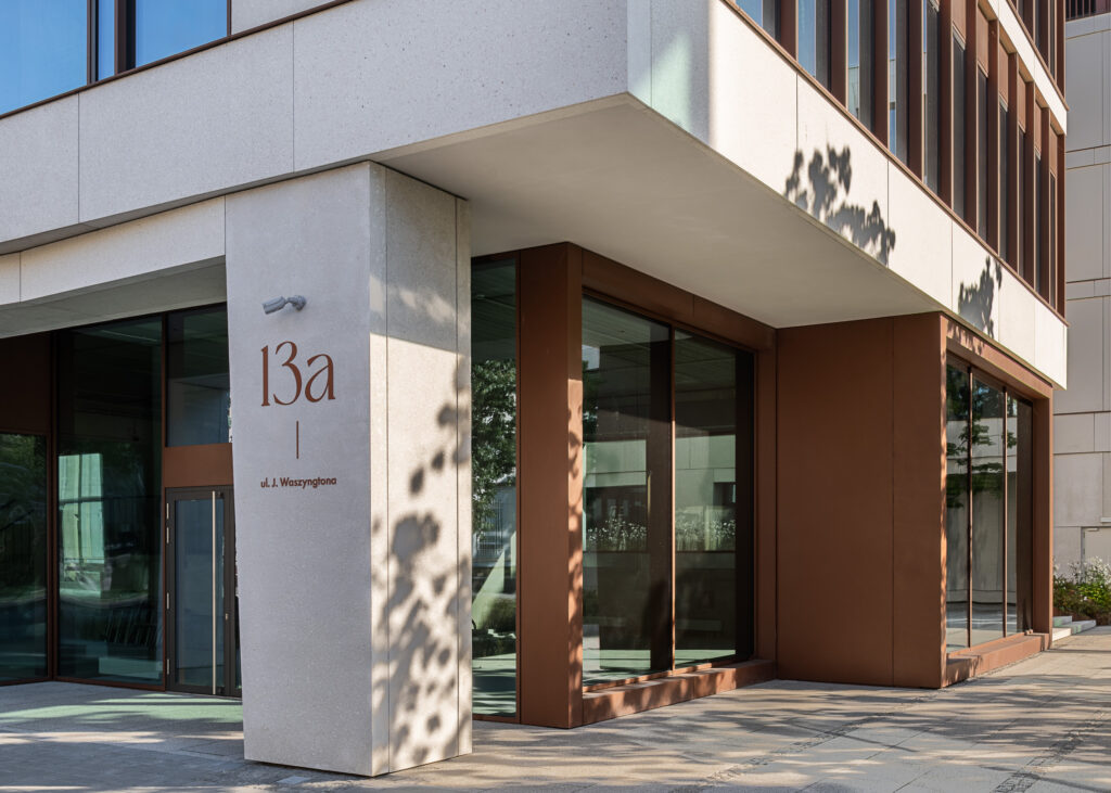 Vastint Waterfront in Gdynia outside signage Jems architekci