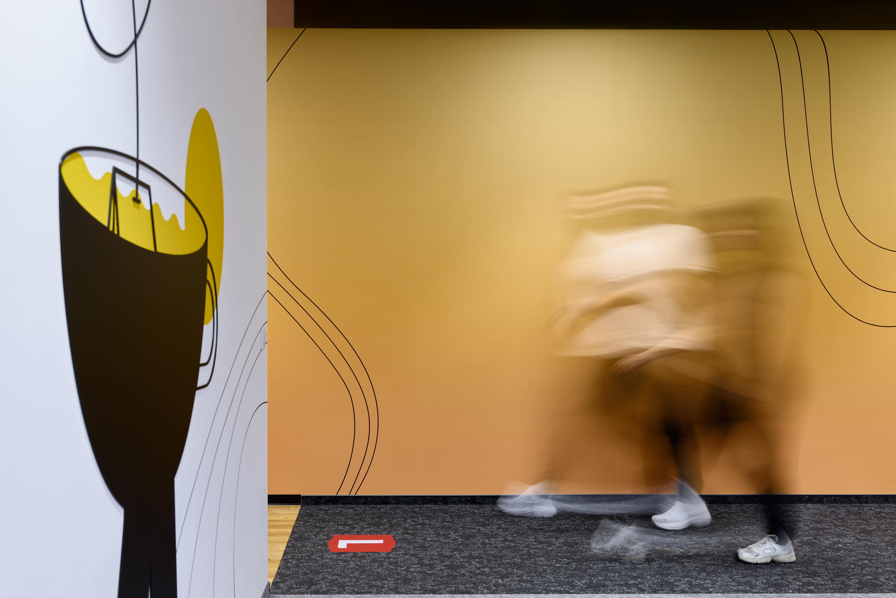 LIPTON Teas and Infusions Global HUB projekt wnętrza WORKPLACE space branding Blank Studio