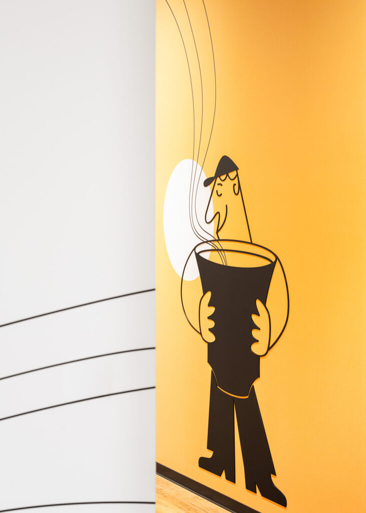 LIPTON Teas and Infusions Global HUB system oznakowania biura