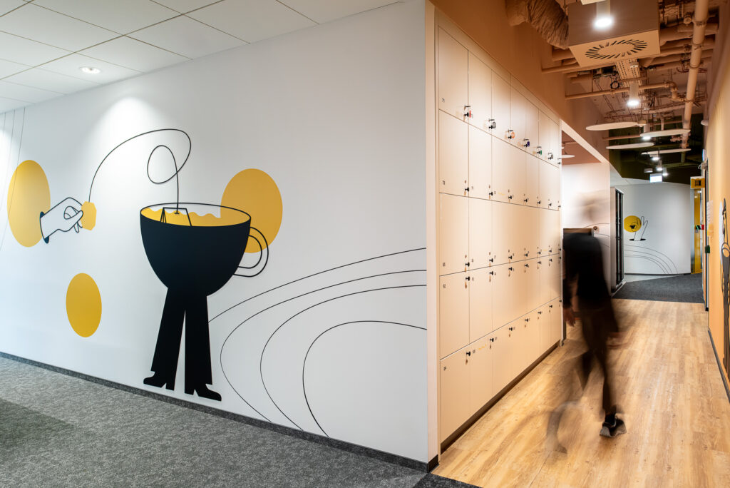 LIPTON Teas and Infusions Global HUB spatial design space branding