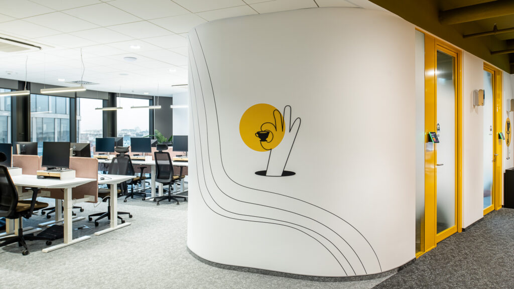 LIPTON Teas and Infusions Global HUB way find system informacji wizualnej space branding