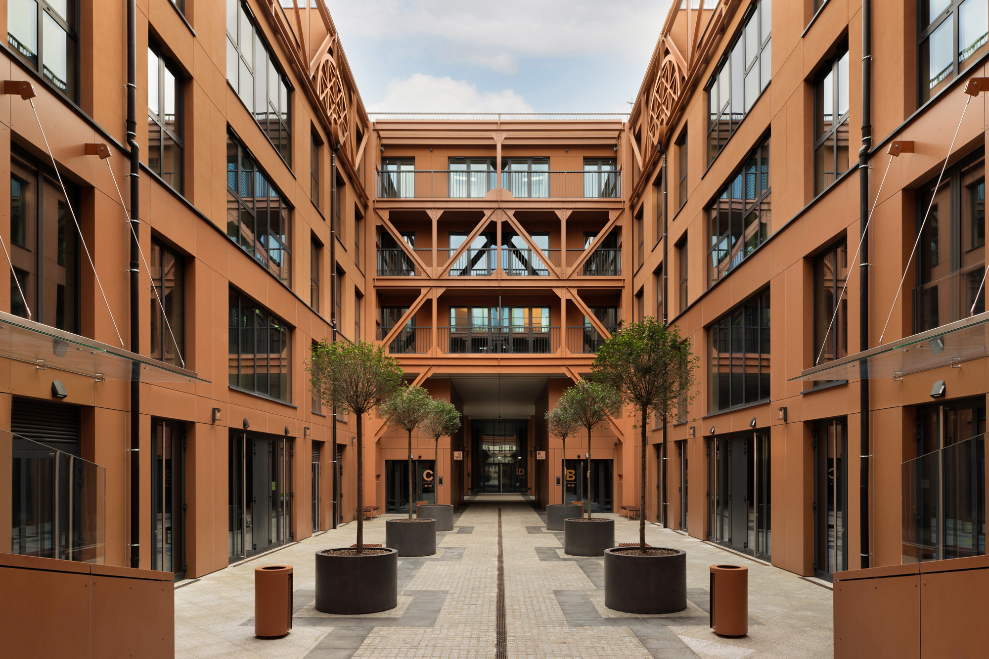 Słoneczne Tarasy w Łodzi architektura