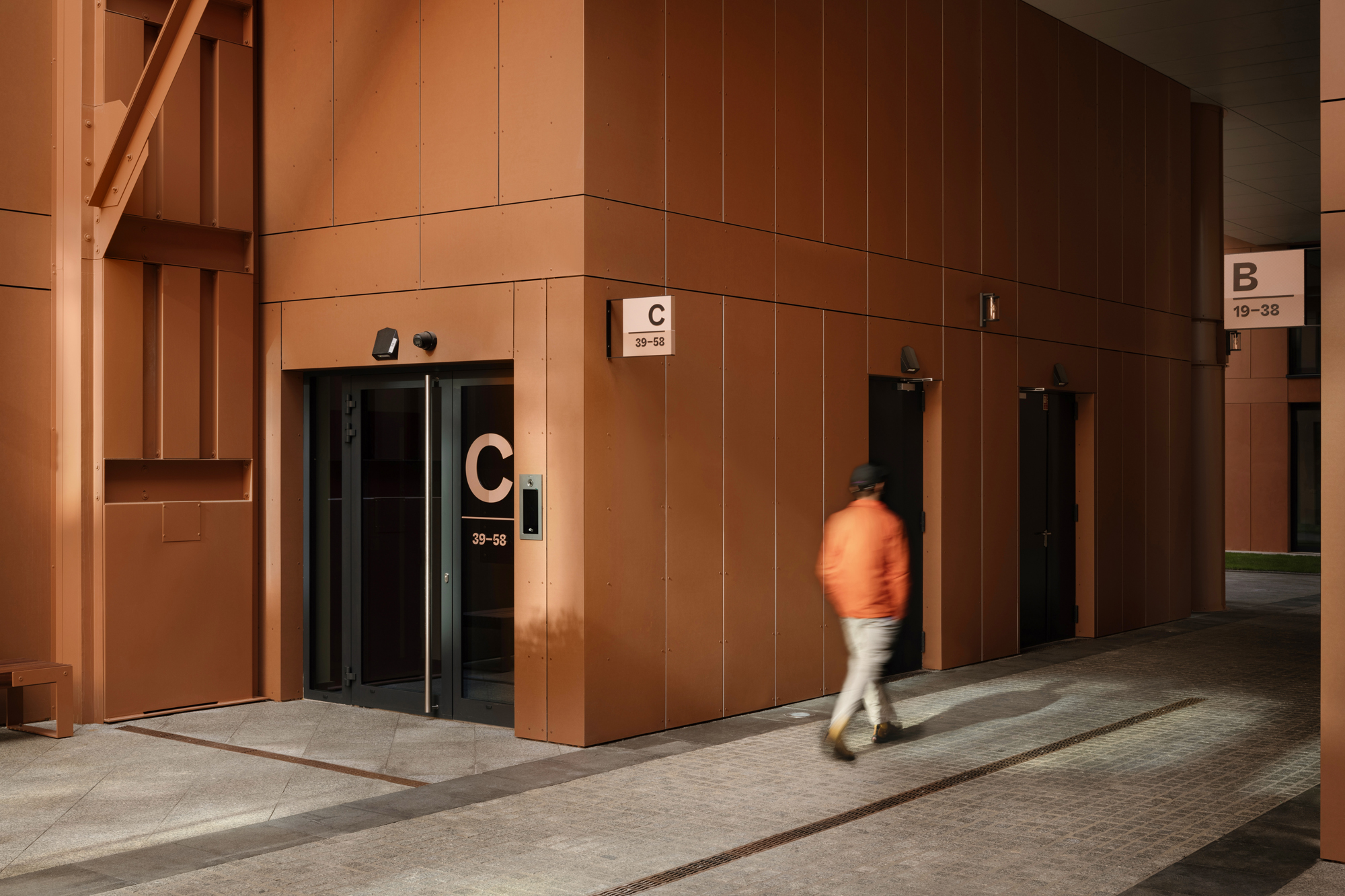 Słoneczne Tarasy Lodz wayfinding system