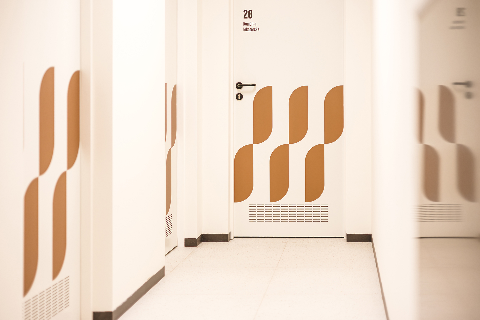 Andersa Garden in Gliwice wayfinding system